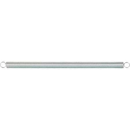 Prime-Line Extension Spring, 1/2 in. x 8-1/2 in. x 0.047 in., Steel, Single Loop SP 9632